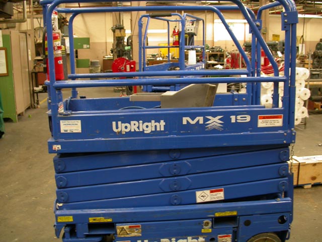 upright scissor lift