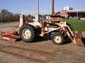 tractor angle view