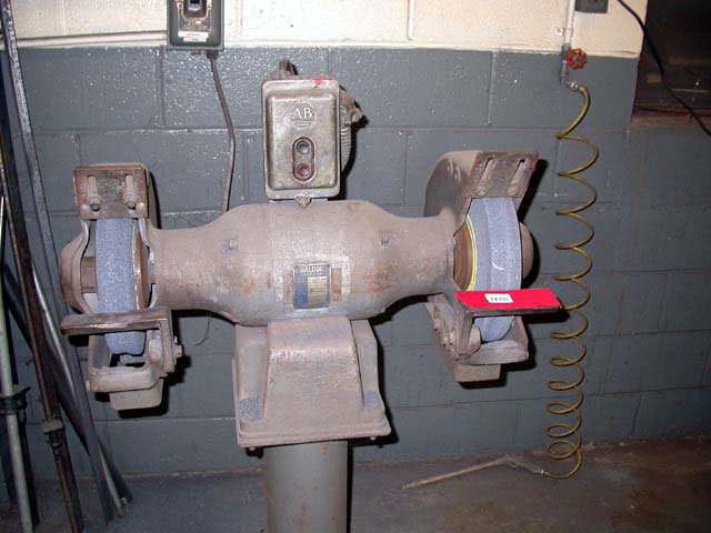 baldor bench grinder