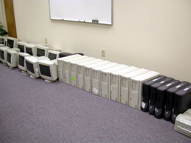 computers and monitors