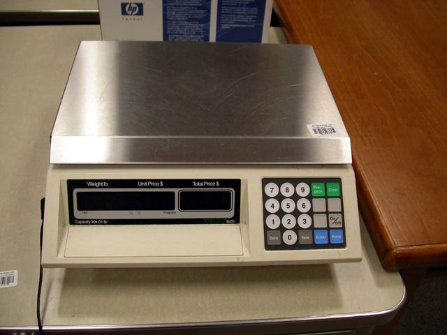 digital 30lbs scale 