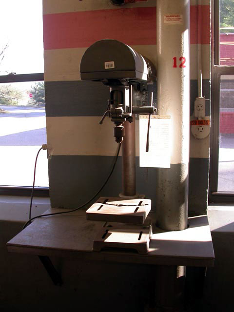wall mounted drill press
