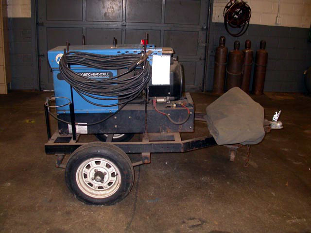 weldergenerator with trailor