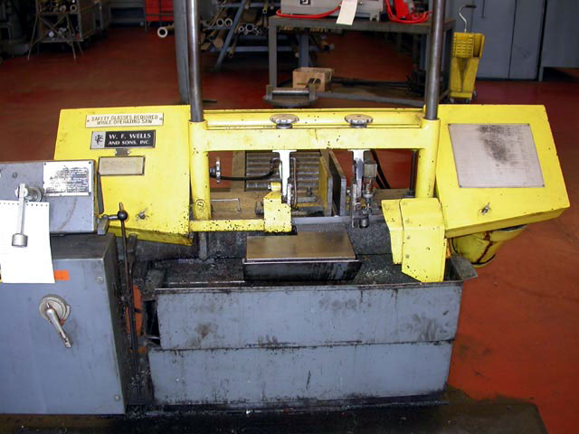 wf wells steel band saw
